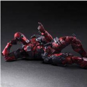 死侍2:黑暗王朝：小贱贱 1/6 瑞恩雷诺兹 手办模型摆件26cm