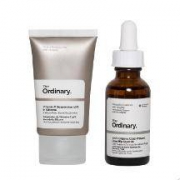 The Ordinary 密集亮白夜间套组（30%左旋C硅酮）美白悬液 30ml+玫瑰果油30ml