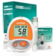 三诺 wl-3蓝牙血糖测试仪 50条试纸+50支采血针