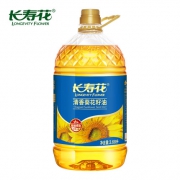 长寿花 葵花籽油 3.68L*1桶 送酱油