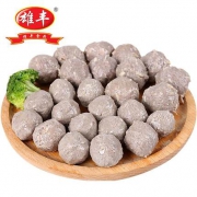 雄丰 客家牛肉丸牛筋丸组合套餐 4包共1kg 送1斤烤肠