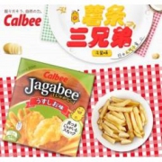 卡乐比 薯条三兄弟 淡盐味 18克*5袋/盒 *6盒