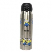 THERMOS 膳魔师  JNL-602MN(SBK)  小黄人3限量版时尚保温杯 600ml *3件