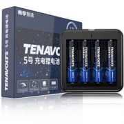 NANFU 南孚 TENAVOLTS 充电锂电池 5号4粒 快速充电套装