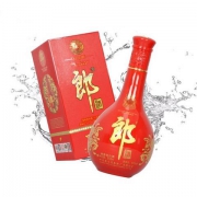 郎酒 红花郎 十年陈酿 53度 酱香型白酒 558ml盒装 *2件
