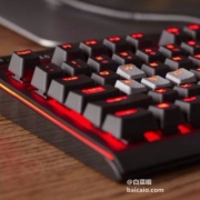 Corsair 海盗船 STRAFE 惩戒者 背光机械键盘 红光 红轴/茶轴