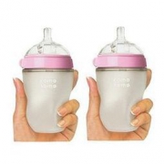 comotomo 可么多么 宽口径硅胶奶瓶 250ml 2个