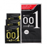冈本 0.01mm避孕套3只装