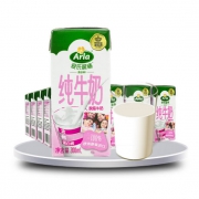 爱氏晨曦 脱脂纯牛奶200ml*24盒