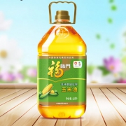 福临门 非转基因压榨玉米油4.5L