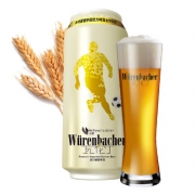 瓦伦丁（Wurenbacher）小麦啤酒500ml*24听/箱