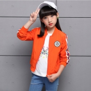 乌龟先森 女童立领长袖夹克