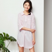 网易严选 女士纯棉娃娃领睡裙