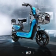 小刀电动车 H7 金属蓝绿