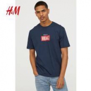 H＆M HM0621522 印花短袖T恤