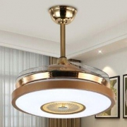 HAIDE 海德照明 吊扇灯 金玉盘 带遥控 36W  +凑单品