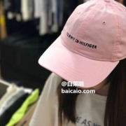 Tommy Hilfiger 汤米·希尔费格 经典老爹帽 粉色 Prime会员凑单免费直邮含税
