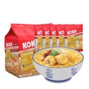 新加坡KOKA 鸡汤味/原味干拌面 425g*2