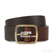 限尺码，BOSS Hugo Boss 雨果·博斯 Johan 男士真皮皮带 Prime会员凑单免费直邮含税
