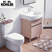 科勒（KOHLER）  K-75836T-B08 玲纳浴室柜组合 600mm柜体+面盆+支脚
