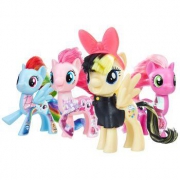 Hasbro 孩之宝 小马宝莉 四只装  *2件