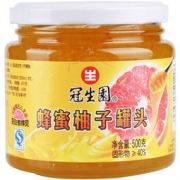 GSY 冠生园 蜂蜜柚子罐头 500g*6件