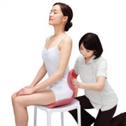 MTG 日本 Body Make Seat Style 矫正坐姿 脊椎护腰坐垫（深红色）