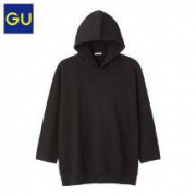 19日10点： GU 极优 308477 男士连帽套头衫