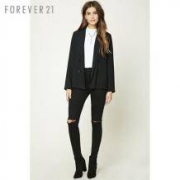Forever21  通勤双排扣西装外套女