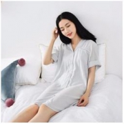 网易严选 绽放 女式纯色睡裙 2色