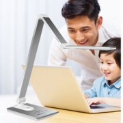 京东PLUS会员：Panasonic 松下 致幻系列 HHLT0616 LED台灯 银色