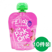 Ella's Kitchen 艾拉厨房 有机粉色果泥90g 10件装