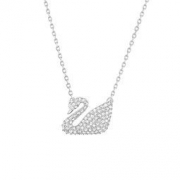 SWAROVSKI 施华洛世奇 5007735 银色大号天鹅项链