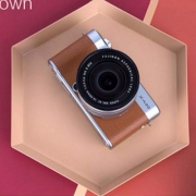 FUJIFILM 富士 X-A20 无反相机套机（XC 16-50 II镜头）摩卡棕