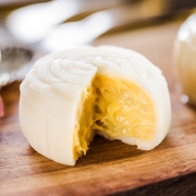 巧师傅 榴莲冰皮月饼 礼盒装60G*6个