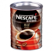5日14点：Nestle雀巢咖啡醇品黑咖啡罐装 500g 可冲277杯