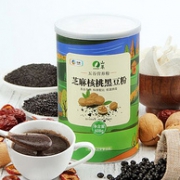 中粮出品 山萃 黑芝麻核桃黑豆粉 608g
