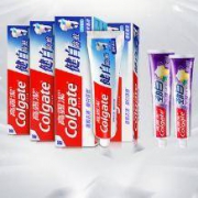高露洁 健白牙膏140g*5支+2支小牙膏