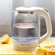 水垢无处藏！QLT 科立泰 1.8L 高硼硅 电热水壶T1818