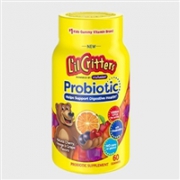 L'il Critters 儿童益生菌软糖 助消化小熊软糖 60粒