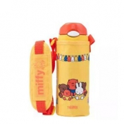 THERMOS 膳魔师  FHL-400FDS-LB 米奇款 儿童保温保冷吸管杯 400ml *3件 +凑单品