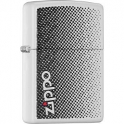 Zippo 之宝 29689 商标渐变波点之上 白哑漆 *3件