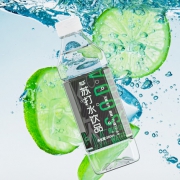 黎水 青柠檬味 无糖无气苏打水 弱碱性水 360ml*15瓶