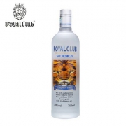 法国原液进口，Royal Club 皇家俱乐部 40度伏特加700ml