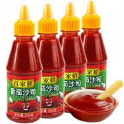 百家鲜 番茄沙司 250g*4瓶