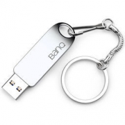 PLUS会员：banq F30 64GB USB3.0高速U盘 亮银色