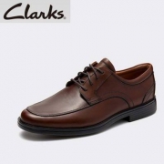 限UK7.5码，Clarks 其乐 Un高端系列 Aldric Park 男士真皮休闲皮鞋 Prime会员免费直邮含税