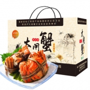 水中捞蟹 阳澄湖大闸蟹1888型礼券 公蟹4.0两*4只母蟹3.0两*4只