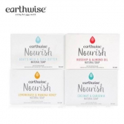 Earthwise 新西兰进口 天然手工羊奶香皂 90g*4块