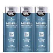 专为男性设计，施华蔻 男士水润去屑洗发露 200ml*3